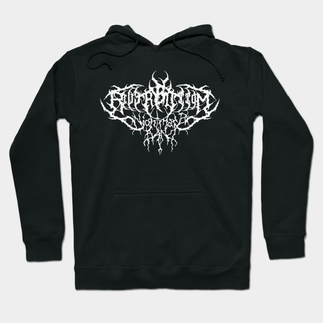 The Riverbottom Black Metal Band Hoodie by ModernPop